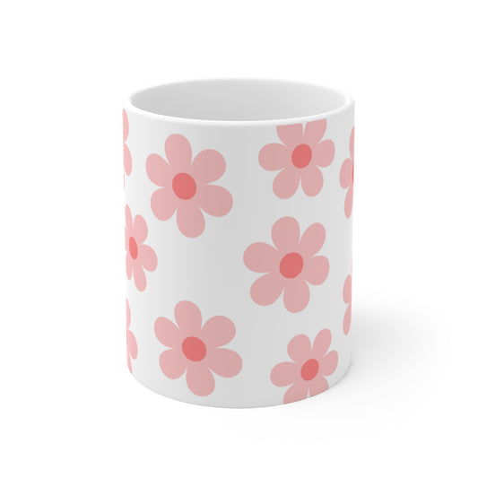 Boho Flower Mug 11oz